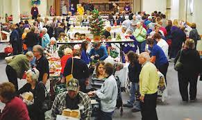 We celebrate our Great Bend Mission Bazaar, benefitting our missions for  107 years.