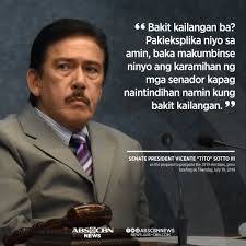 In a photo sent by sotto to reporters, binay is seen seated at a table with him and lacson, in an apparent meeting, along with 2 others. Abs Cbn News Channel On Twitter Here S Senate President Vicente Tito Sotto Iii S Response To House Speaker Pantaleon Alvarez S Proposal To Postpone The Halalan2019 Https T Co J565ilsph3 Https T Co Soe3pkbdv3