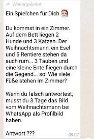 Fast jeder hat vermutlich schon einmal einen kettenbrief in whatsapp erhalten. Whatsapp Nikolaus Kettenbrief Verunsichert Nutzer Radio Regenbogen