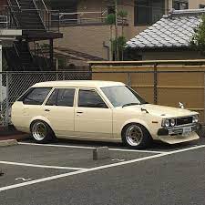 kouji sakinoさんはinstagramを利用しています 今年もお受験無事に合格 エアクリ付けてフロントの車高上げただけ 昔はリア5リンクから板バネに毎年付け替えて車検とうしてたなぁ 毎年車検 toyota corolla r toyota corolla corolla wagon jdm