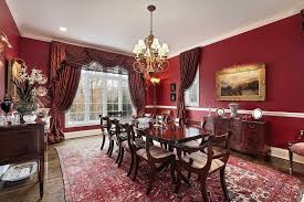 Traditional dining rooms in colors of red will make your living space rich, warm and inviting for home owners and guests. Amazing Dining Room Interior Design Image Gallery