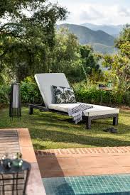 Bain De Soleil Vegas Noir Et Gris Clair 6 Positions Mobilier Jardin Salon De Jardin Lanterne Solaire