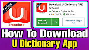You can download offline packs for 38 international languages. Quick Answer Can You Download U Dictionary App Escolasdarque Com