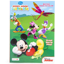 Free printable mickey mouse clubhouse coloring pages. Disney C Mickey Mouse Clubhouse Coloring Book Let Go Have Fun