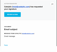 Esignatures: Request Document Signature