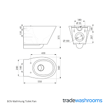 See how to connect the pipes and fittings to the. Delabie Bcn Wall Hung Toilet Pan 110110 Stainless Steel Toilet