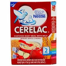 Cerelac Nestle Baby Cereal With Milk, Rice From 6 Months, 300g Bib Pack
