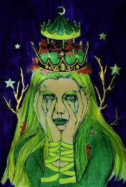 Completed colouring, finally! Time for some tea obviously 😝 . Coloured by  me (etherember), original lineart by Adele Lorienne from Colouring Heaven  Woodland Fantasy. . Mixed media (coloured pencils, markers, watercolour  pencils