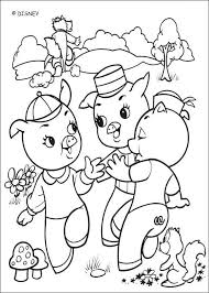 The moon and stars are no match for this spotted unicorn! The Three Little Pigs Pictures Coloring Home