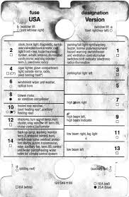 Mercedes Benz E Class W123 1976 1985 Fuse Box Diagram