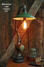 Steampunk Lamp Industrial Machine Steam Gauge Light Train Nautical Engine Loft Steampunk Lamp Steampunk Lighting Lamp