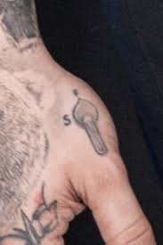 Malone shared a photo of himself yesterday, and in it, the hair on top of his head in completely gone, and on the right side of his head, above his ear, is an outline tattoo of a skull. Post Malone S Tattoos And What They Mean 2021 Celebrity Ink Guide