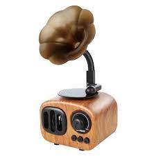 Retro Phonograph Bluetooth Speaker Wireless Speakers Bluetooth Usb Radio Bluetooth Speakers Portable