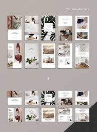 Animated Neutral Instagram Bundle Instagram Template Design Portfolio Design Layout Social Media Design Inspiration