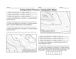 Worksheets are topographic map work, topographic map reading practice work, topographic maps, misp topographic maps work 2, topographic map work. Pin On Science Middle School