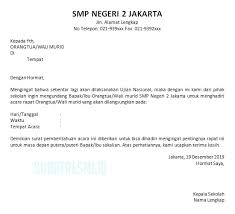 17 Contoh Surat Pemberitahuan Kegiatan Acara Sekolah Event Paling Lengkap Suratresmi Id