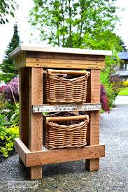 Diy pallet bedside tables /nightstands. A Yardstick Pallet Wood Night Stand Funky Junk Interiors