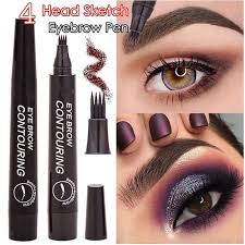 $3.00 coupon applied at checkout. Microblading Eyebrow Pen Fork Tip Fine Sketch Liquid Eyebrow Tattoo Pencil Waterproof Long Lasting Eyebrow Tint Cosmetics Tslm2 Brow Jungle