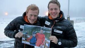 Johannes And Tarjei Boe Nor Now And Then D Boy Celebrities Biathlon Winter Sports
