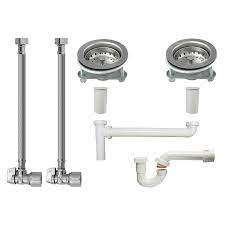 All of our kitchen sinks are stainless steal and all come with a twelve month guarantee. Keeney Kitchen Sink Installation Kit For 1 1 2 In Pipe In The Plumbing Installation Kits Department At Lowes Com