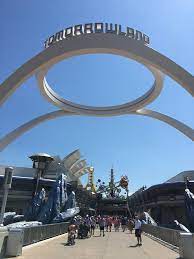 New Tomorrowland Sign Installed In The Magic Kingdom Chip And Company Magic Kingdom Tomorrowland Disney World Trip