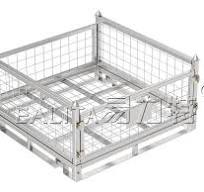 Heavy Duty Stacking Collapsible Metal Storage Pallet Wire ...
