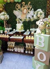 Safari Baby Shower Party Ideas Photo 1 Of 22 Wild Baby Shower Safari Baby Shower Cake Safari Baby Shower Boy