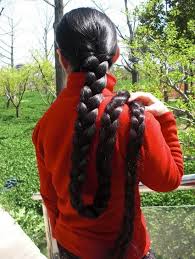 Zhu Min Took Photos For Another Long Hair Lady Chinalonghair Com Long Hair Women Lustrous Hair Long Hair Styles