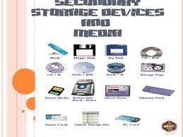 Digital data storage devices have many uses. Secondary Storage Devices And