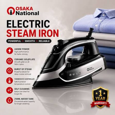 Steam Iron National A1009J