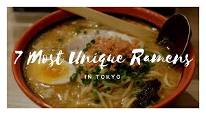 Soon afterwards, the first japanese ramen flavored with shoyu (soy sauce) was introduced in the asakusa area of tokyo. 7 Most Unique Ramen Restaurants In Tokyo Japan Web Magazine