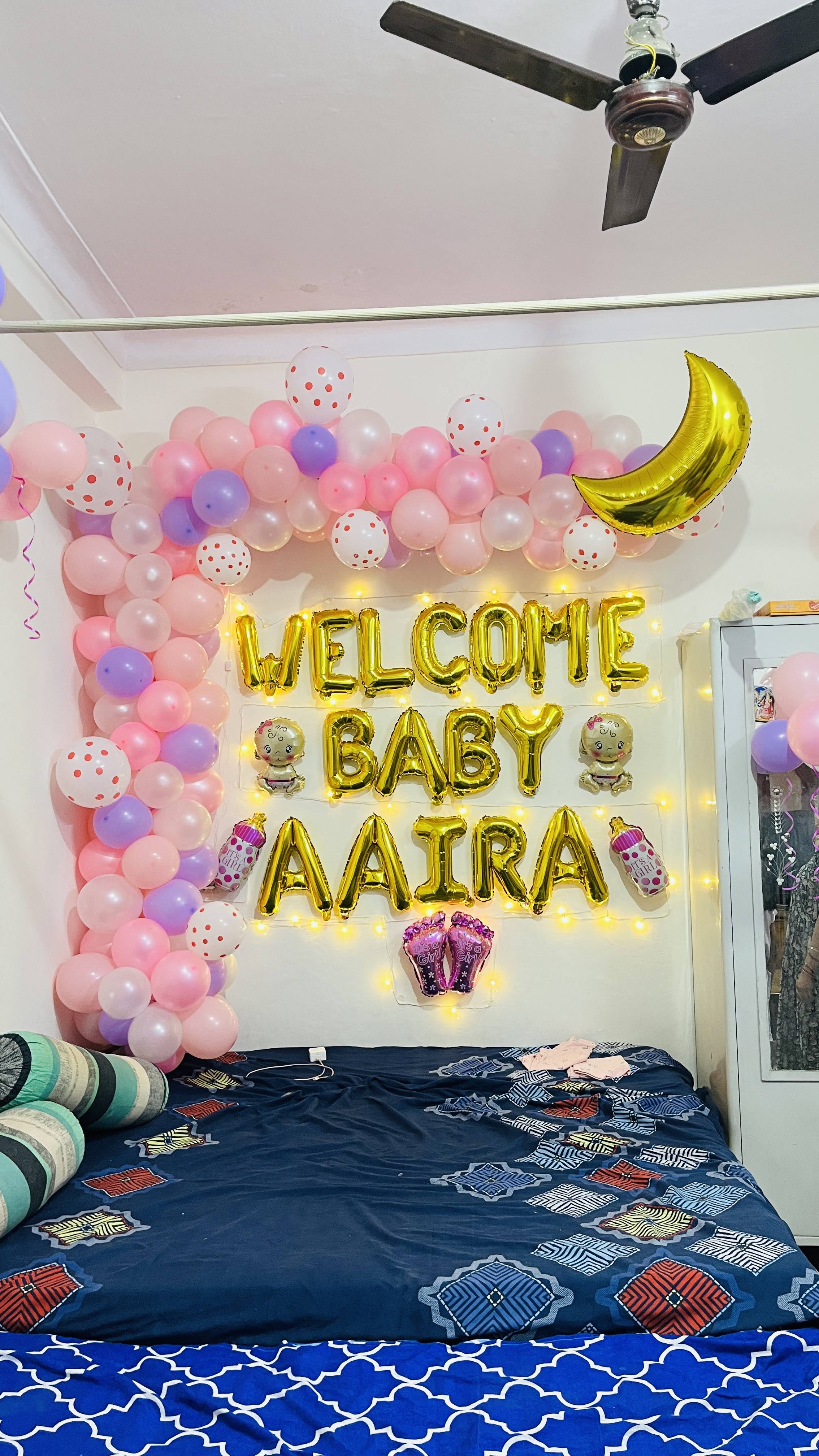 Welcome baby decoration product image