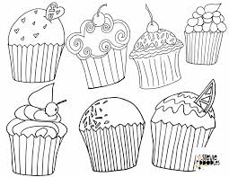 Hi cuties, get your free coloring pages of my draw so cute characters here. Free Printable Cupcake Coloring Pages Stevie Doodles Free Printable Coloring Pages