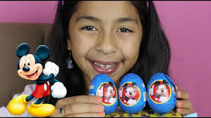Chocolate Surprise Eggs Mickey Mouse Club House Surprise Eggs