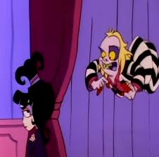 A colour laser and dust particles are being used to create images that float in the air. Old Neko Things I Like Beetlejuice Cartoon