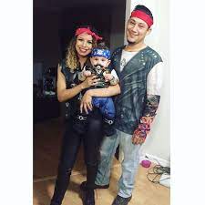 Hollaween Family Costume Biker Family Biker Halloween Costume Cute Baby Halloween Costumes Family Halloween Costumes
