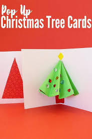 How to make a pop up christmas card. Pop Up Christmas Tree Card That Kids Can Make Christmas Tree Cards Homemade Christmas Cards Pop Up Christmas Cards