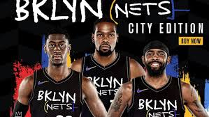 With the new black and white color scheme and a minimalist look on the uniforms, the logo took a similarly direct. Nets Basquiat Themed City Edition Gear Goes On Sale With Big Three Promotion Netsdaily