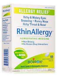 Rhinallergy 60 Tablets Runny Nose Homeopathic Medicine Seasonal Allergies