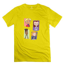 Black And Yellow Cartoon Shirt Amazon Com Men Meet The Weekenders Custom Cool Black Tee Shirts By Mjensen Clothing Custom Tee Shirts Black Tee Shirts Tee Shirts