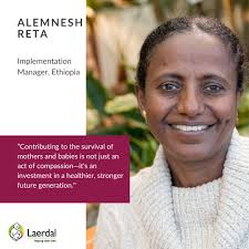With over 30 years of experience in public health, Alemnesh Reta has  dedicated her work to helping save lives in Ethiopia and beyond. A trained  midwife with a Master's degree in Public