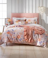 Working around a decorative detail can be tricky. Martha Stewart Collection Closeout Exposed Floral Bedding Collection Created For Macy S Reviews Designer Bedding Bed Bath Macy S