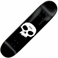 Shop for zero decks online at tactics boardshop. Zero Skateboards Zero Single Skull Deck 7 5 Skateboard Decks From Native Skate Store Uk