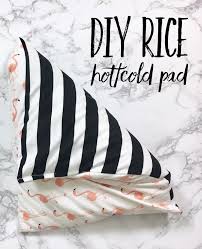Add 10 drops of lavender essential oil and sitr. Diy Rice Hot Cold Pad Cassie Scroggins