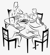 Freesvg.org offers free vector images in svg format with creative commons 0 license (public domain). Buffet Dinner Meal Potluck Clip Art Family In A Table Clipart Hd Png Download Transparent Png Image Pngitem