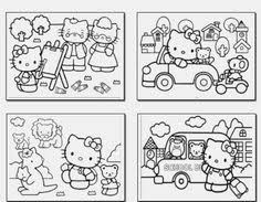 Hello kitty is in the 3rd grade and likes to learn about the world. 10 Mini Coloring Book Ideas Hello Kitty Colouring Pages Kitty Coloring Hello Kitty Coloring