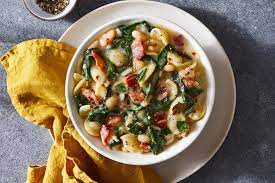 Orecchiette With Bacony Collards Cannellini Beans Recipe On Food52 Recipe Cannellini Beans Recipes Food 52 Recipes