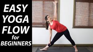 Beginners yoga flow by fightmaster yoga. Easy Yoga Flow For Beginners 50 Minutes Youtube