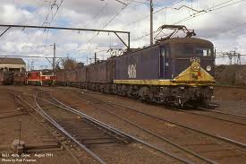 Sra Nsw 46 86 Class Electric Locomotive South Wales New South Wales Electric Locomotive