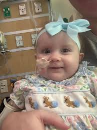 Laynie's adorable milestone of blowing raspberries